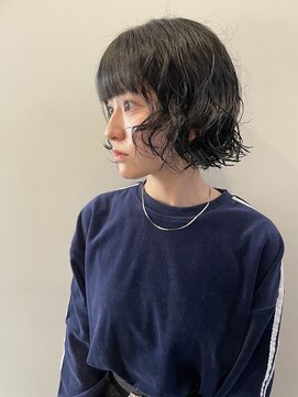 ポーズ(PAUSE) ボブパーマ