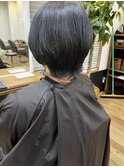 襟足ありのショートボブ【VIE.ORNER木更津】