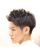ヘアーアンドグルーミング ヨシザワインク(HAIR&GROOMING YOSHIZAWA Inc.)&nbsp;メンズビジネスナチュラルショートツーブロック爽やかバーバー