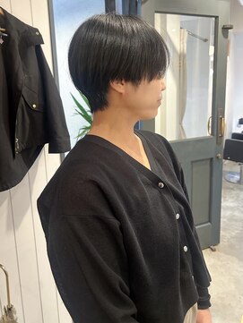 レトン 銀座(leton) ハンサムマッシュ/黒髪ショート/似合わせショート/銀座