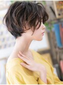 くせ毛風カール前下がり大人ボブパーマh4戸田公園20代30代40代