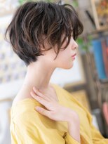 カバーヘア ブリス 戸田公園西口店(COVER HAIR bliss)&nbsp;くせ毛風カール前下がり大人ボブパーマh4戸田公園20代30代40代!