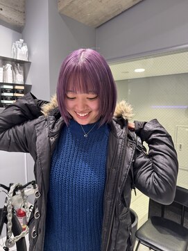ヴァイス 新宿店(VAICE) パープルヘア