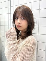 ソト 銀座(soto.)&nbsp;ミディアムヘア/暗めカラー/デザインカラー/レイヤーカット