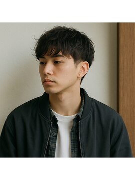 スープレックス ヘアーデザイン(SOUPREX HAIR DESIGN) ツーブロックナチュラルマッシュラフショート　20代 30代 40代