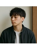 ツーブロックナチュラルマッシュラフショート 20代 30代 40代