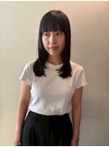 黒髪/オリーブグレー/小顔/ココアベージュ/津田沼駅