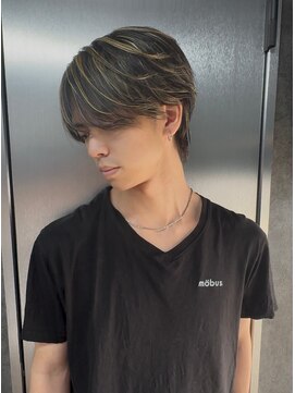 メンズサロン スライバイリアオオサカ(Sly By Ria OSAKA) メンズメッシュ/ハイライト/ブリーチ【梅田/大阪】