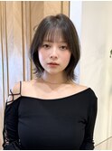 【大重】韓国風くびれボブ/レイヤー/新宿/髪質改善/縮毛矯正