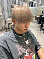 メンズサロン キング 梅田店(Men’s salon K!ng) メンズカット/ブリーチ/ニュアンスパーマ/メンズハイライト/眉毛