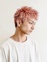 ユニル(Unille)&nbsp;泉駅/メンズ/MEN’S/ニュアンスパーマ/センターパート/学割U24