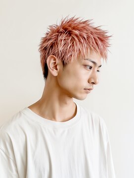 ユニル(Unille) 泉駅/メンズ/MEN’S/ニュアンスパーマ/センターパート/学割U24