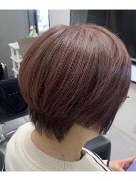 ルシック(LE CHIC) ショートススタイル/髪質改善/白髪ぼかし/モカブラウン