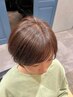 【お悩み解消+ダメージ予防】白髪染め剥がしカラー+トリートメント+カット