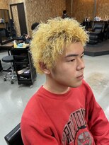 アディクト オム(ADDICT HOMME) スパイキー×ブリーチパーマ