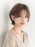 【透明感No.1】カット+アディクシーカラー¥14720→11420【レイヤー/ボブ】