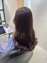 ケー 北千住(K.) 社会人もOK控えめ艶カラー「ピンクブラウン」《北千住髪質改善