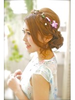 ヘアメイクサロンシャルメ(Hair Make Salon CHARMER)&nbsp;愛されシニヨン♪