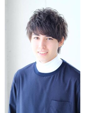 ハピネス 河原町店(Happiness) メンズグランジモテヘアー