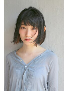 ネオリーブ アンド 渋谷店(Neolive &) 【Neolive & 渋谷店】切りっぱなしBOBインナーカラー