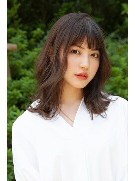 アンティ(ANTI) 【石原さとみ風】大人かわいいひし形レイヤーミディ