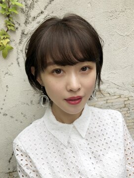 キュー ヘア(Que hair) 大人可愛いショートスタイル＊恵比寿代官山大人サロン＊高橋