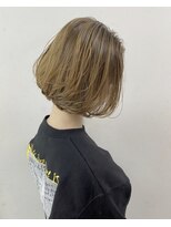 ソース 枚方(SOURCE) 【SOURCE】前下がりマニッシュボブ