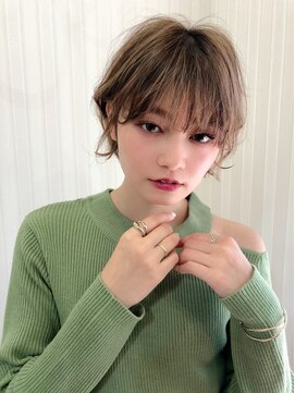 トータルビューティーサロン プリエ(prier) 大人菱形ショート/ひし形ショートボブ/ショートボブ/ボブパーマ
