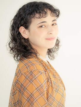 エンタク 新宿三丁目店(enntaku) 外国人風ウェーブミディ