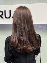 ブリーチなし × ピンクブラウン Hair Design Collet Ginza