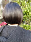前下がりショートボブ
