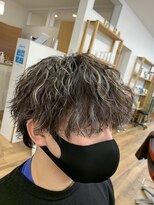 トルペヘアデザイン(Tolpe hair design) メンズツイストスパイラル＋ハイライト