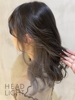フローレス バイ ヘッドライト 川崎店(hair flores by HEADLIGHT) インナーカラー×グレージュ×韓国風ヘア_SP20210608