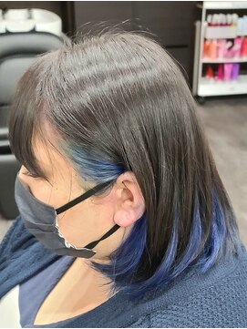 リアンシエル(LienCiel) ★ネイビーブルージュ★インナーカラー★