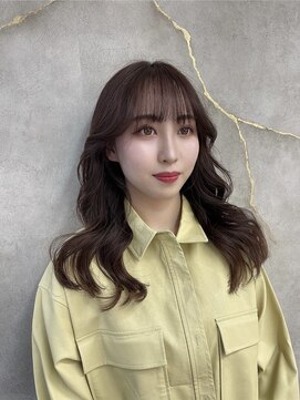 ロンドアヴァントゥス 池袋(Lond aventus) 韓国、ワンホン、ショコラベージュ、ミディアムヘア