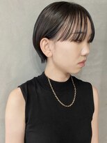 イデア(idea) 【耳かけショート×黒髪】ヘアスナップ・山下