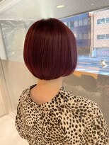 アイディール(:ideal)&nbsp;20代30代40代☆ミニボブに、ダブルカラーでピンクパープル☆