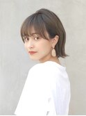 20代30代40代◎大人かわいい小顔美髪外ハネボブ