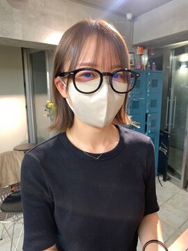 ギフトサニーサイド(gift sunny side) 耳かけぱつっとボブ＊