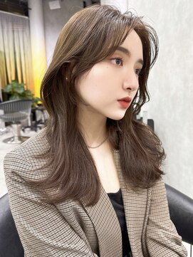 シティ(CITY) 韓国ヘア レイヤーカット 後毛 顔周り 2wayバング 前髪 【東垂水
