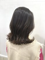 ネオリーブウリ 二子玉川店(Neolive uri)&nbsp;グレージュカラーインナーカラー白髪ぼかしハイライト