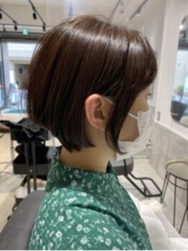 グラスバイネオリーブ 大倉山駅前店(grace by neolive) 髪質改善/前下がりボブ/大人ショート/お手入れ楽/大倉山