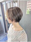 ハンサムショート☆アッシュベージュ