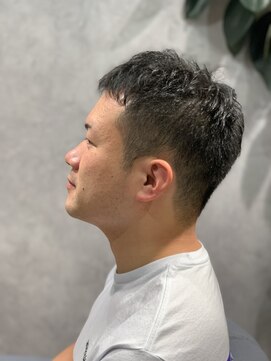 ザ シザーハンズ ナガノ(THE SCISSORS HANDS NAGANO) メンズ　ノンスタショートヘア<理容室>20代30代40代メンズ◎