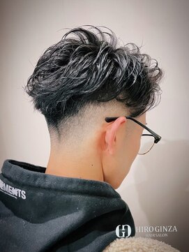 ヒロギンザ 青山店(HIRO GINZA) 波巻き/ハイライト/マッシュパーマ/ウルフ/フェード/束感