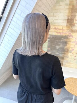 デュノヘアー 神戸三宮店(DUNO hair) ホワイトブロンド