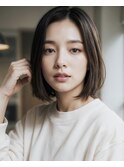 大人ナチュラルボブ
