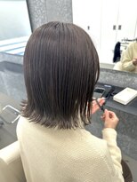 ゴットラトゥール(GOTTO LATOUR)&nbsp;グレージュ/ダークカラー/ハイライト/外ハネ/切りっぱなし