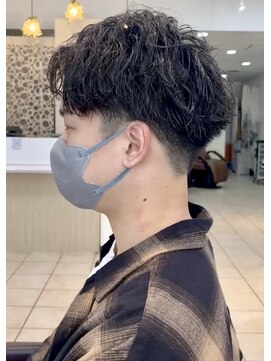 ディータ(Dita) 波打ちツイストショートヘア！in大宮メンズカットパーマ美容室