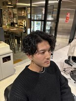 フランクスバーバーザスタンド(Frank’s barber the stand)&nbsp;メンズツーブロックパーマスパイラルリップスマッシュF